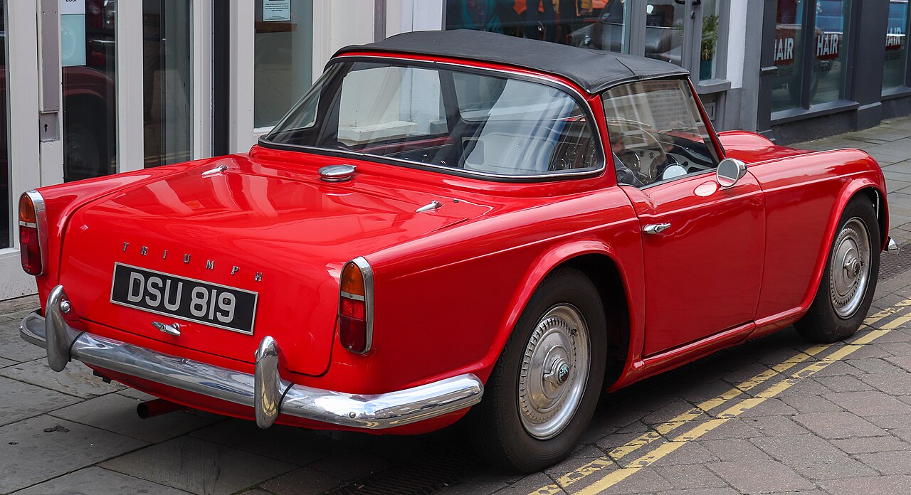 Image of 1962 Triumph TR4 2.1 Rear