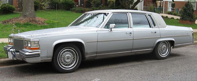 1988 Cadillac Brougham with Premier Roof option