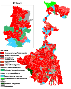 2006 election 2006 west bengal assembly election map.svg