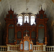 Église Saint-Maimbœuf de Montbéliard : l'orgue.