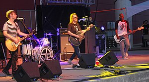Soul Asylum performing in Rochester, Minnesota, 2016