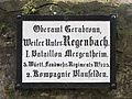 Deutsch: Ortstafel im Langenburger Ortsteil Unterregenbach.