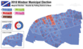 2018 Windsor Mayoral Election - Results by Ward & Polling District