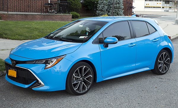 2019 Toyota Corolla (MZEA12L) XSE hatchback (US)