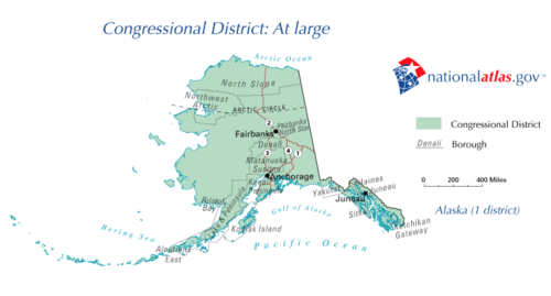 Alaska's at-large district since 1959