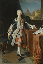 Миниатюра для Файл:A portrait of Francisco Pescatori Baroni Mastigoli y Pasqual (1721-1791), 3rd Marquis of San Andrès de Parma.jpg