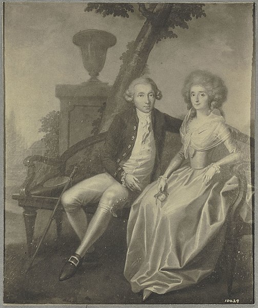 File:Aaron Burr and His Wife Theodosia Bartow.jpg