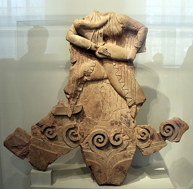 Sculpture from a temple at Caere, 525–500 BC (Altes Museum Berlin)