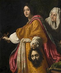 Judith avec la tête de Holopherne