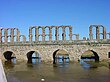 Puente romano sobre el Albarregas en Mérida