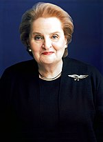Miniatuur voor Madeleine Albright