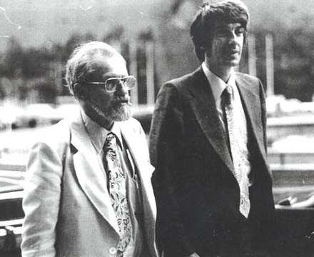 Josef Allen Hynek (left) and Jacques Vallée