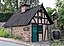 Cultural heritage monument village baking house: quarrystone building with some half-timered elements, presumably from the first half of 19th century;...