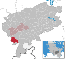 Alveslohe - Carte