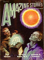 Amazing Stories cover image for August 1929