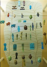 Thumbnail for List of ancient Egyptian statuary with amulet necklaces