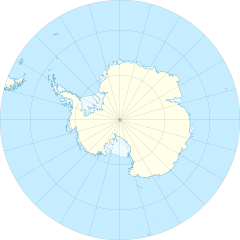 Mapa lokalizacyjna Antarktyki