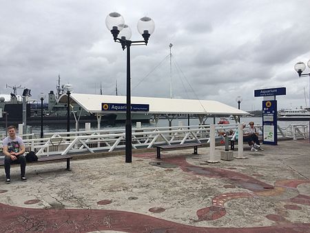 Aquarium Ferry Wharf Overview