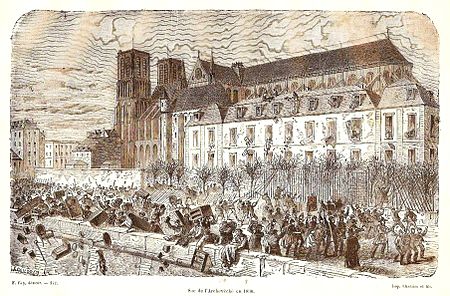 Archevêché de Paris 1830