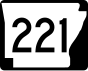 Autobahn 221 Markierung