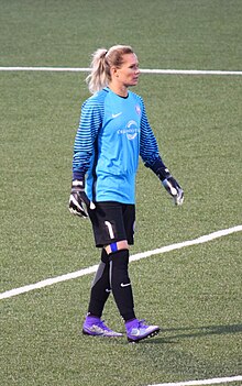 Harris with the Orlando Pride during a match against WNY Flash at Sahlen's Stadium on June 11, 2016.