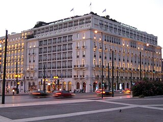 <span class="mw-page-title-main">Hotel Grande Bretagne</span> Building in Athens, Greece