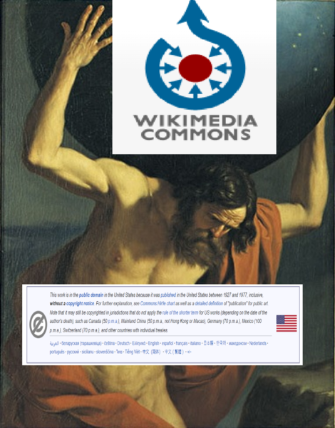 File:Atlas holding up the world Wikimedia meme.png