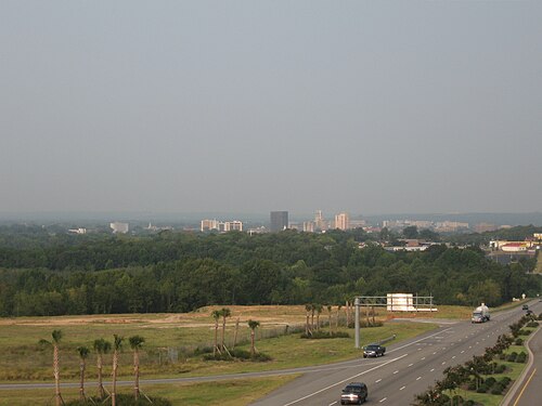 Augusta is the principal city of the metropolitan area