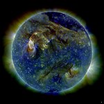 On August 1, 2010, almost the entire Earth-facing side of the sun erupted in a tumult of activity. This image shows many different aspects of the news-making solar event.