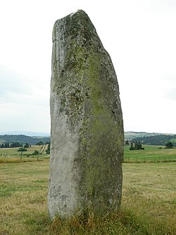 Anschauliches Bild des Menhir-Artikels von Fohet