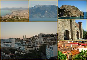 Skyline of بجایہ