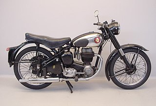 <span class="mw-page-title-main">BSA C11</span> British motorcycle