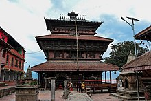 Bagh Bhairab Temple, बाघ भैरव मन्दिर, Kirtipur, Kathmandu.jpg