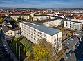 * Nomination Aerial view of tax office in Bamberg --Ermell 11:17, 5 November 2021 (UTC) * Promotion  Support Good quality. --Poco a poco 16:44, 5 November 2021 (UTC)