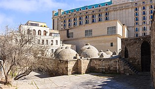Gasim bey Bath in Old City of Baku Photograph: AlixSaz Licensing: CC-BY-SA-4.0