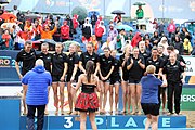 Deutsch: Beachhandball Europameisterschaften 2019 (Beach handball Euro); Tag 6: 7. Juli 2019 – Siegerehrungen English: Beach handball Euro; Day 6: 7 July 2019 – Medal ceremony