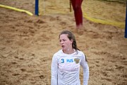 Deutsch: Beachhandball bei den Olympischen Jugendspielen 2018; Tag 6, 12. Oktober 2018; Mädchen, Platzierungsrundenspiel – Russland-Venezuela 2:0 English: Beach handball at the 2018 Summer Youth Olympics at 12 October 2018 – Girl's Consolation Round – Russland-Venezuela 2:0