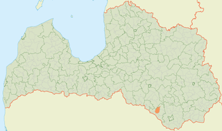 <span class="mw-page-title-main">Bebrene Parish</span> Administrative unit in Latvia