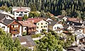 Zicht op Scuol vanaf Stradun.