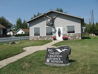 <span class="mw-page-title-main">Big Valley Creation Science Museum</span> Creationist museum in Alberta, Canada