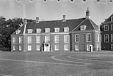 Wassenaarse vleugel van Huis ten Bosch in 1963. (Rijksdienst voor het cultureel erfgoed)