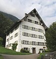 Das Miltsche Ritterhaus in Bilten, Kanton Glarus, Schweiz