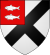 Wappen fam fr de Bourgneuf.svg