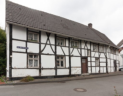 Bottrop Baudenkmal 66 Fachwerkhaus Am alten Kirchplatz 1 Kirchhellen 2020-07-03 6578