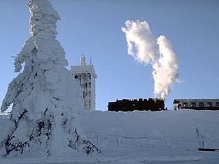 Brocken Railway Tourist metre gauge railway in the Harz mountain range of Germany