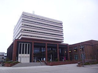 Brynmor Jones Library Main Library in the University of Hull, East Riding of Yorkshire, England