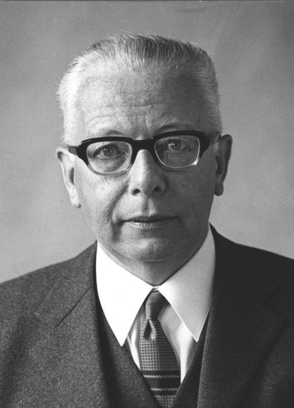 Gustav Heinemann in 1969