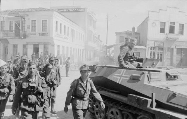 German soldiers in Athens, 1941
