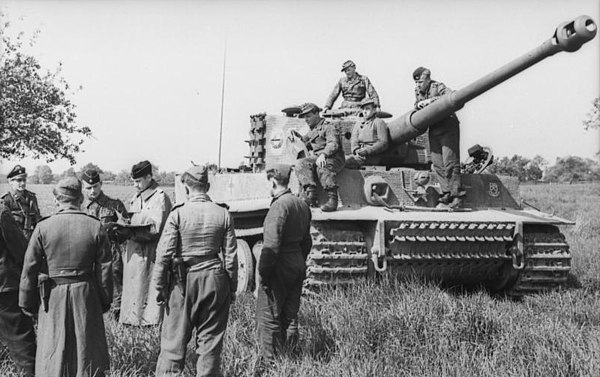 Tiger 1 from the 7th Army near Normandy, 1944