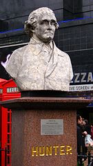 Bust of John Hunter, Leicester Square (2206660627).jpg